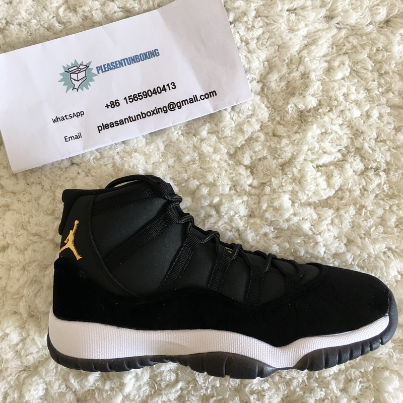 Super Max Air Jordan 11 Black Heiress GS